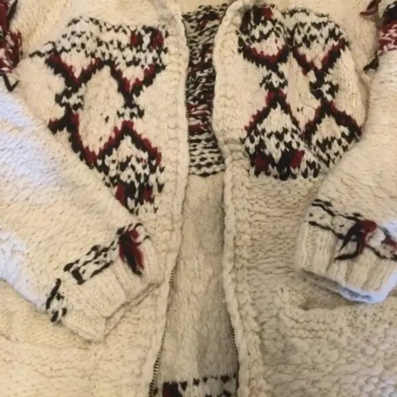 RARE! Isabel Marant pour H&M Native zip-up wool knit cardigan - Picture 5 of 8
